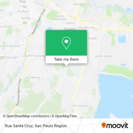 Rua Santa Cruz map