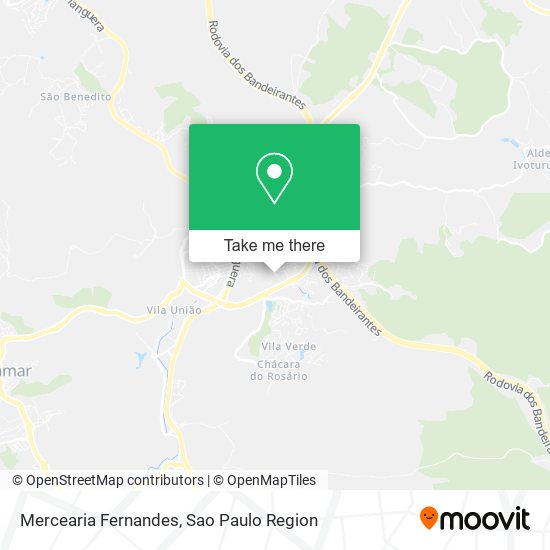 Mercearia Fernandes map