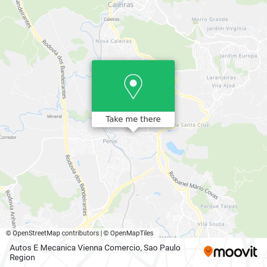 Autos E Mecanica Vienna Comercio map