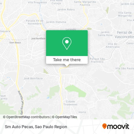 Sm Auto Pecas map