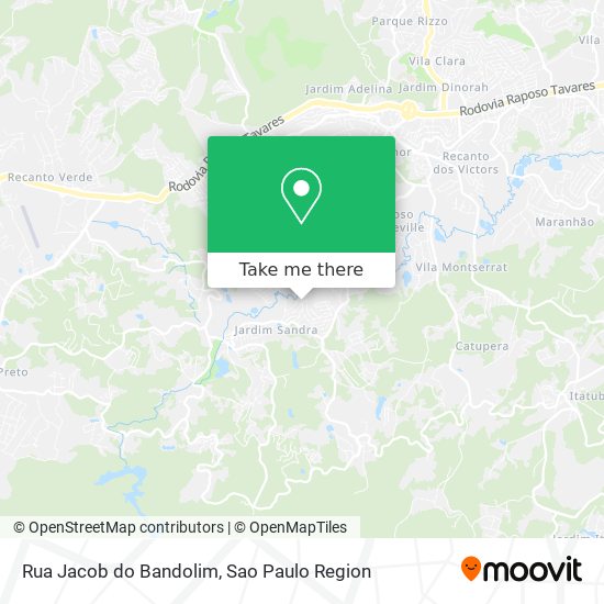 Rua Jacob do Bandolim map