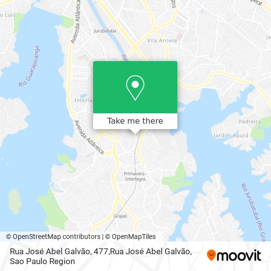 Mapa Rua José Abel Galvão, 477,Rua José Abel Galvão