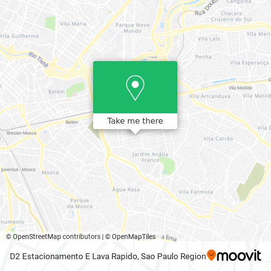 D2 Estacionamento E Lava Rapido map