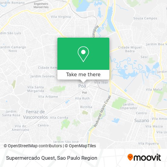 Supermercado Quest map