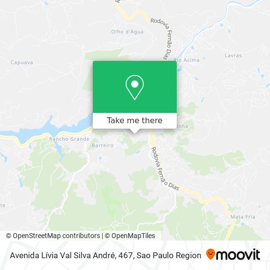 Avenida Lívia Val Silva André, 467 map