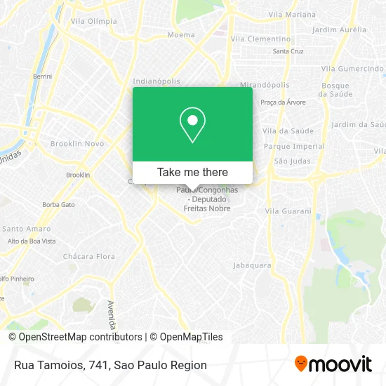 Rua Tamoios, 741 map