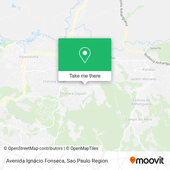 Avenida Ignácio Fonseca map