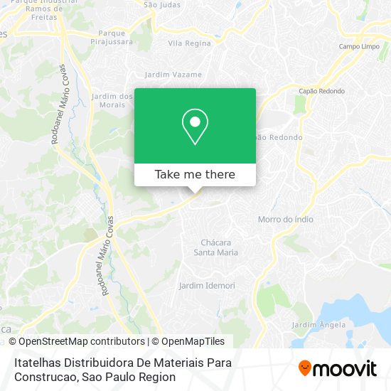 Itatelhas Distribuidora De Materiais Para Construcao map