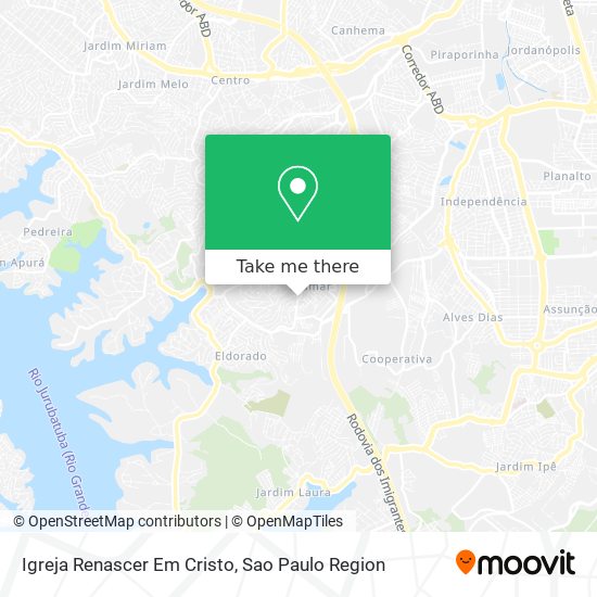 Mapa Igreja Renascer Em Cristo