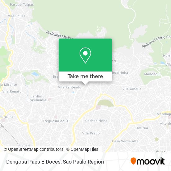 Dengosa Paes E Doces map
