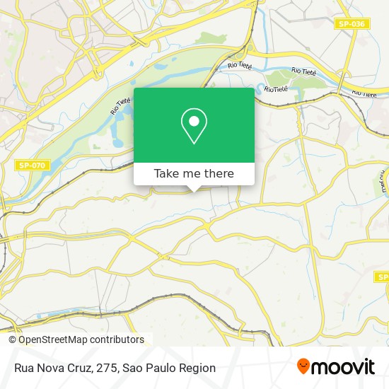 Rua Nova Cruz, 275 map