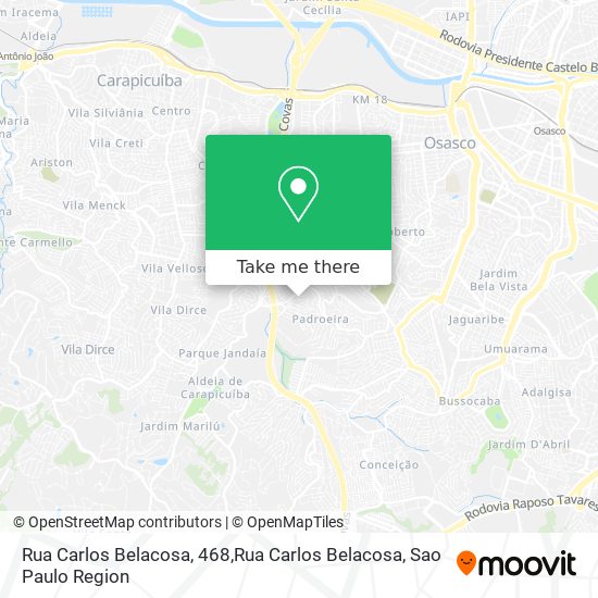 Rua Carlos Belacosa, 468,Rua Carlos Belacosa map