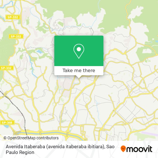 Avenida Itaberaba (avenida itaberaba ibitiara) map