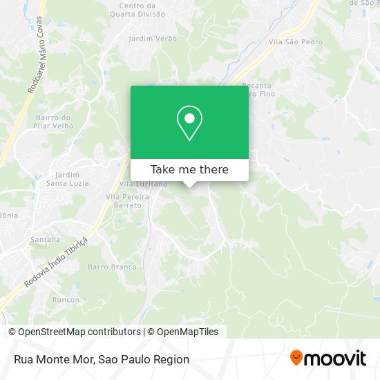 Rua Monte Mor map