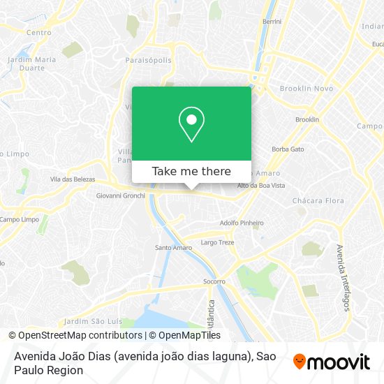Avenida João Dias (avenida joão dias laguna) map