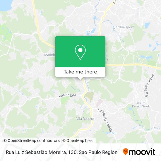 Rua Luiz Sebastião Moreira, 130 map