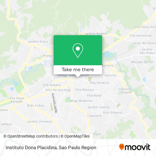 Instituto Dona Placidina map