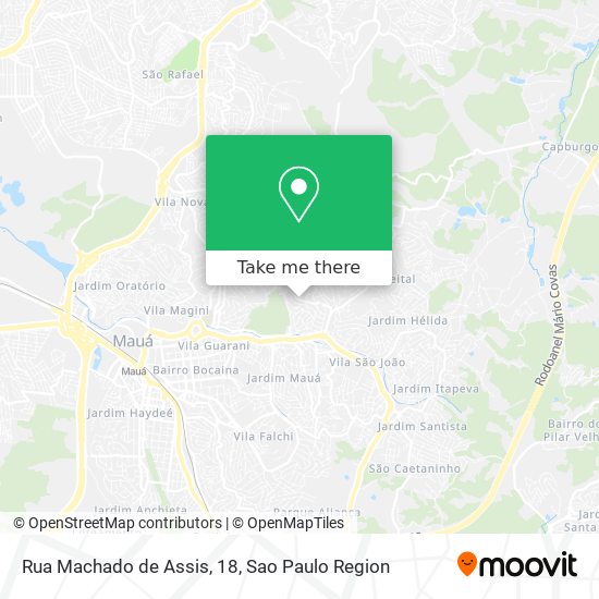 Rua Machado de Assis, 18 map