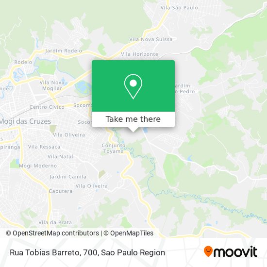 Rua Tobias Barreto, 700 map