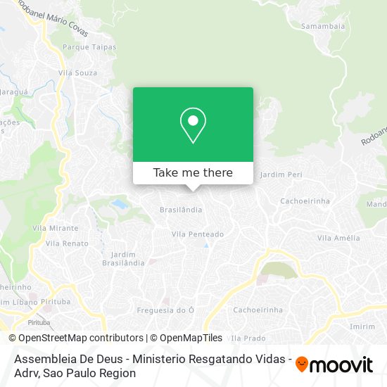 Assembleia De Deus - Ministerio Resgatando Vidas - Adrv map