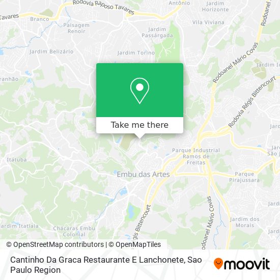 Cantinho Da Graca Restaurante E Lanchonete map