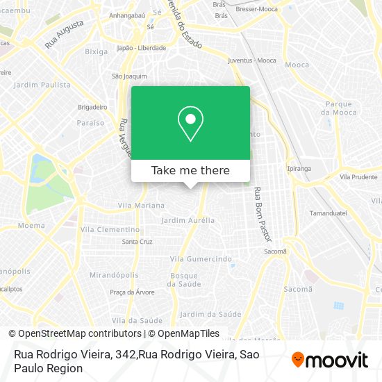 Mapa Rua Rodrigo Vieira, 342,Rua Rodrigo Vieira