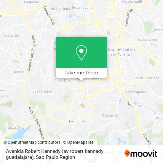 Avenida Robert Kennedy (av robert kennedy guadalajara) map