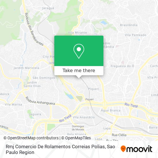 Rmj Comercio De Rolamentos Correias Polias map