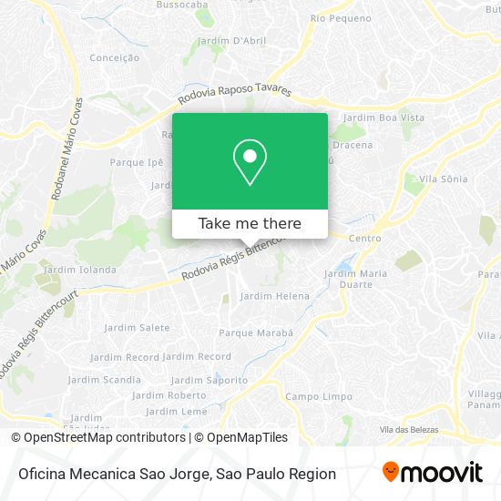 Oficina Mecanica Sao Jorge map