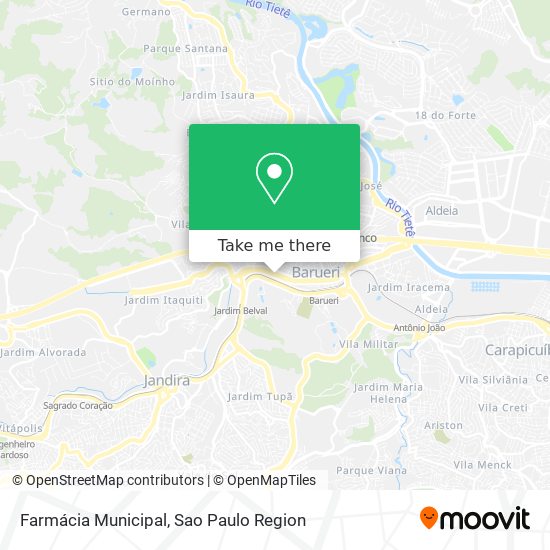 Farmácia Municipal map