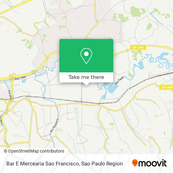 Bar E Mercearia Sao Francisco map