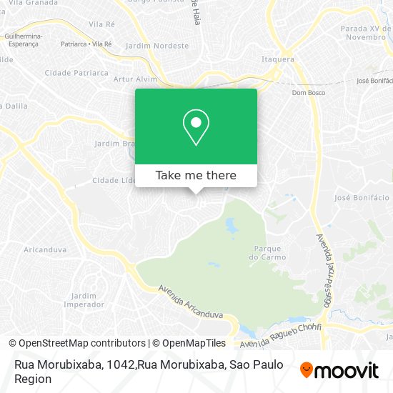 Mapa Rua Morubixaba, 1042,Rua Morubixaba