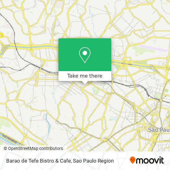Barao de Tefe Bistro & Cafe map