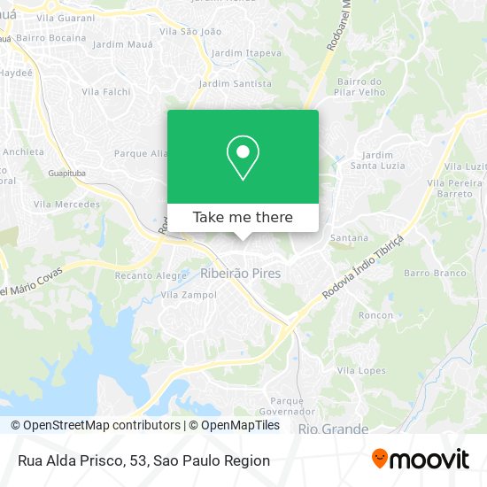 Mapa Rua Alda Prisco, 53