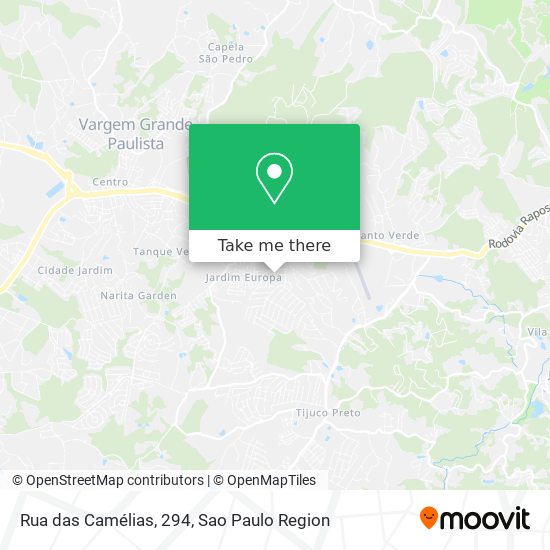 Rua das Camélias, 294 map