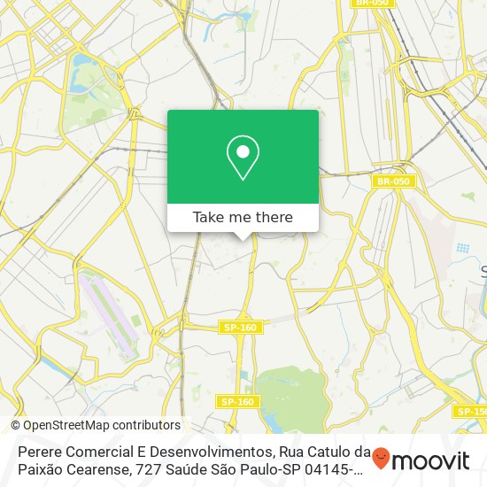 Perere Comercial E Desenvolvimentos, Rua Catulo da Paixão Cearense, 727 Saúde São Paulo-SP 04145-011 map