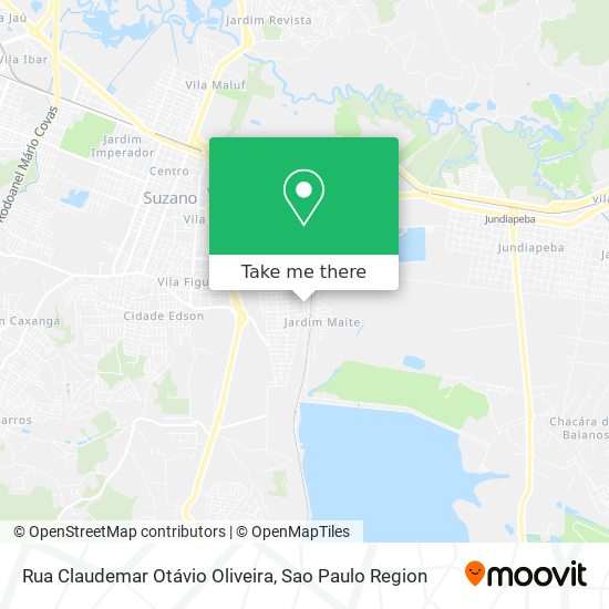 Rua Claudemar Otávio Oliveira map