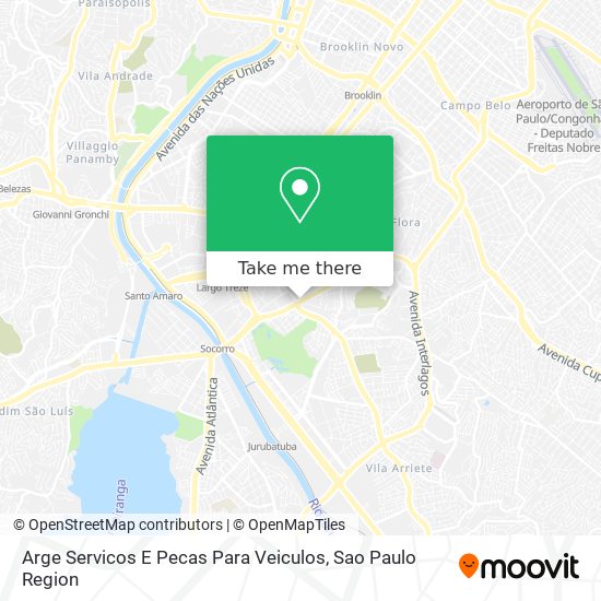Arge Servicos E Pecas Para Veiculos map
