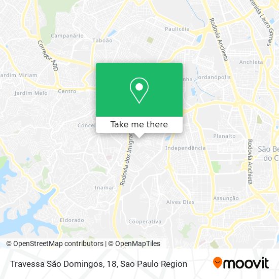 Travessa São Domingos, 18 map