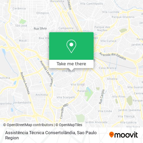 Assistência Técnica Consertolândia map