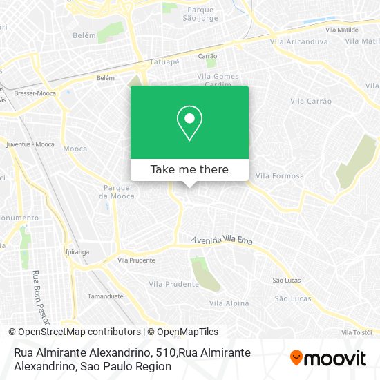 Rua Almirante Alexandrino, 510,Rua Almirante Alexandrino map