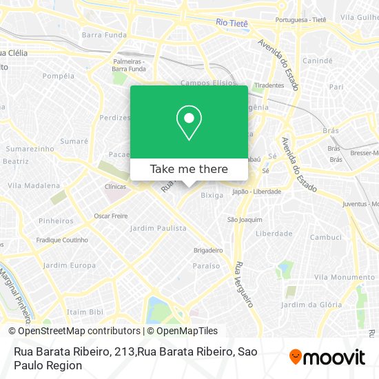 Rua Barata Ribeiro, 213,Rua Barata Ribeiro map