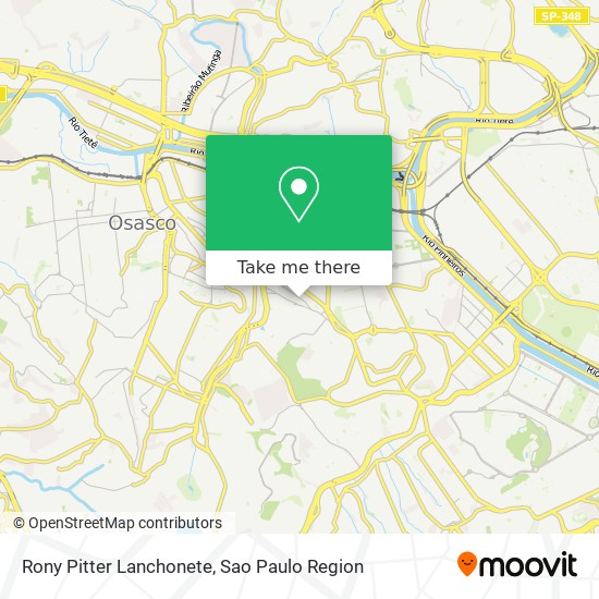 Mapa Rony Pitter Lanchonete