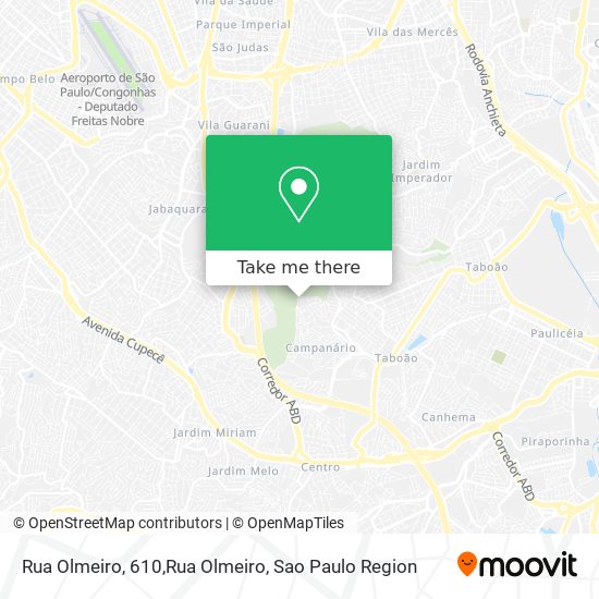 Rua Olmeiro, 610,Rua Olmeiro map