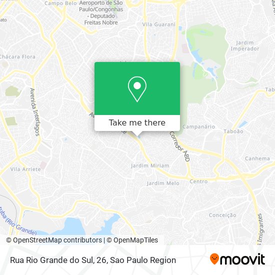 Mapa Rua Rio Grande do Sul, 26