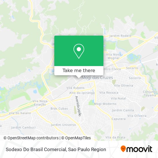 Sodexo Do Brasil Comercial map