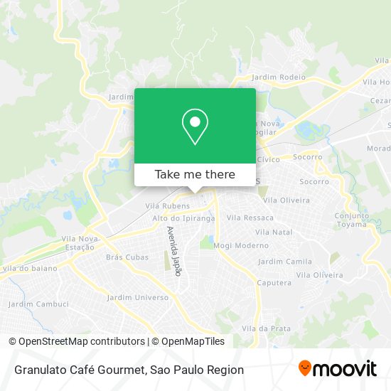 Granulato Café Gourmet map