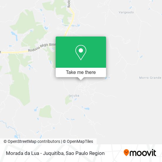 Morada da Lua - Juquitiba, Juquitiba-SP map
