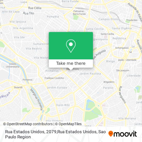 Rua Estados Unidos, 2079,Rua Estados Unidos map