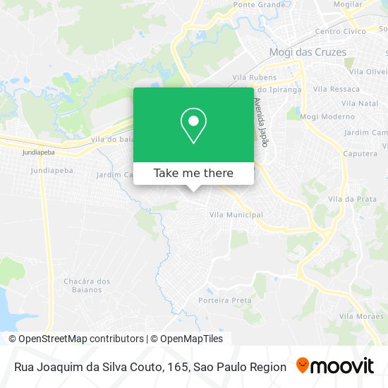 Rua Joaquim da Silva Couto, 165 map